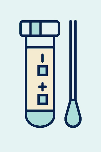  Test Tube and Swab